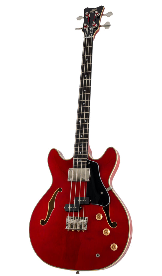 Eastwood VKB-4 Electric Bass #color_cherry
