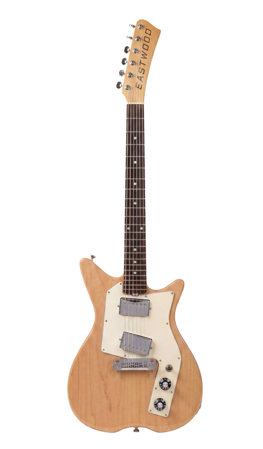 Eastwood TK-300 "Hockey Stick" Electric Guitar #color_natural