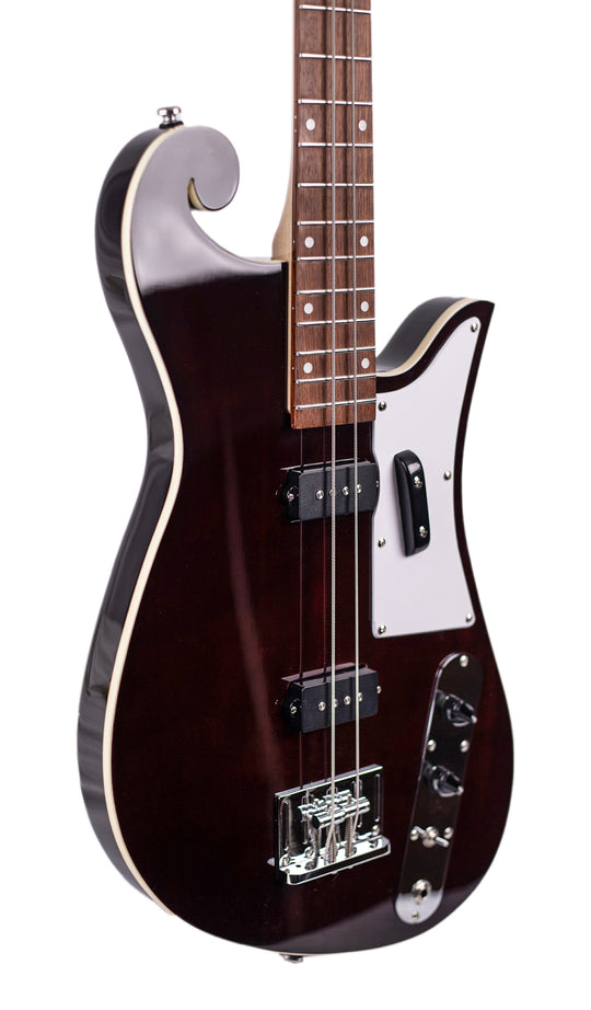 Eastwood Guitars "The Sandman" 2-String Bass #color_walnut