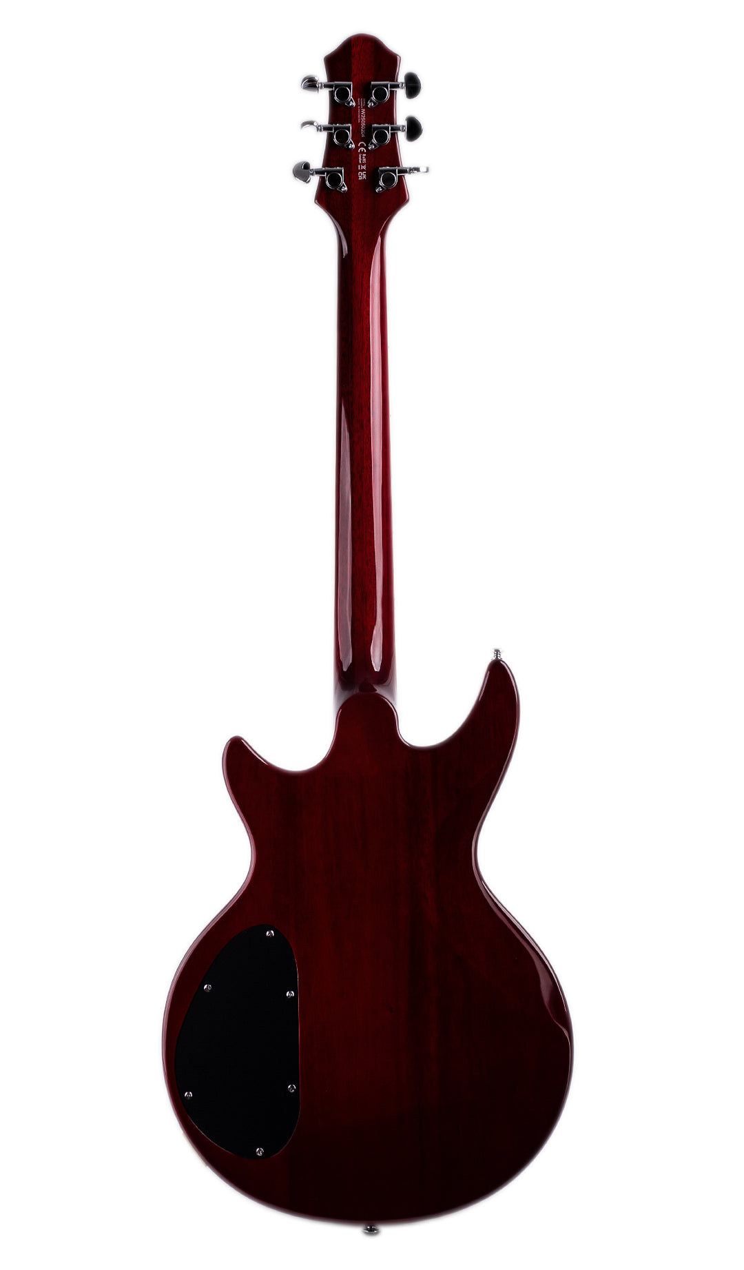 Eastwood Guitars Eastwood GP Black #color_dark-flamed-cherry