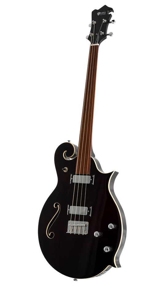 Eastwood MRG Cello Guitar #color_dark-mahogany-stain