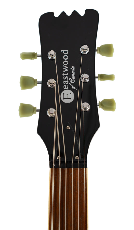 Eastwood Guitars Sidejack Baritone Fretless #color_black