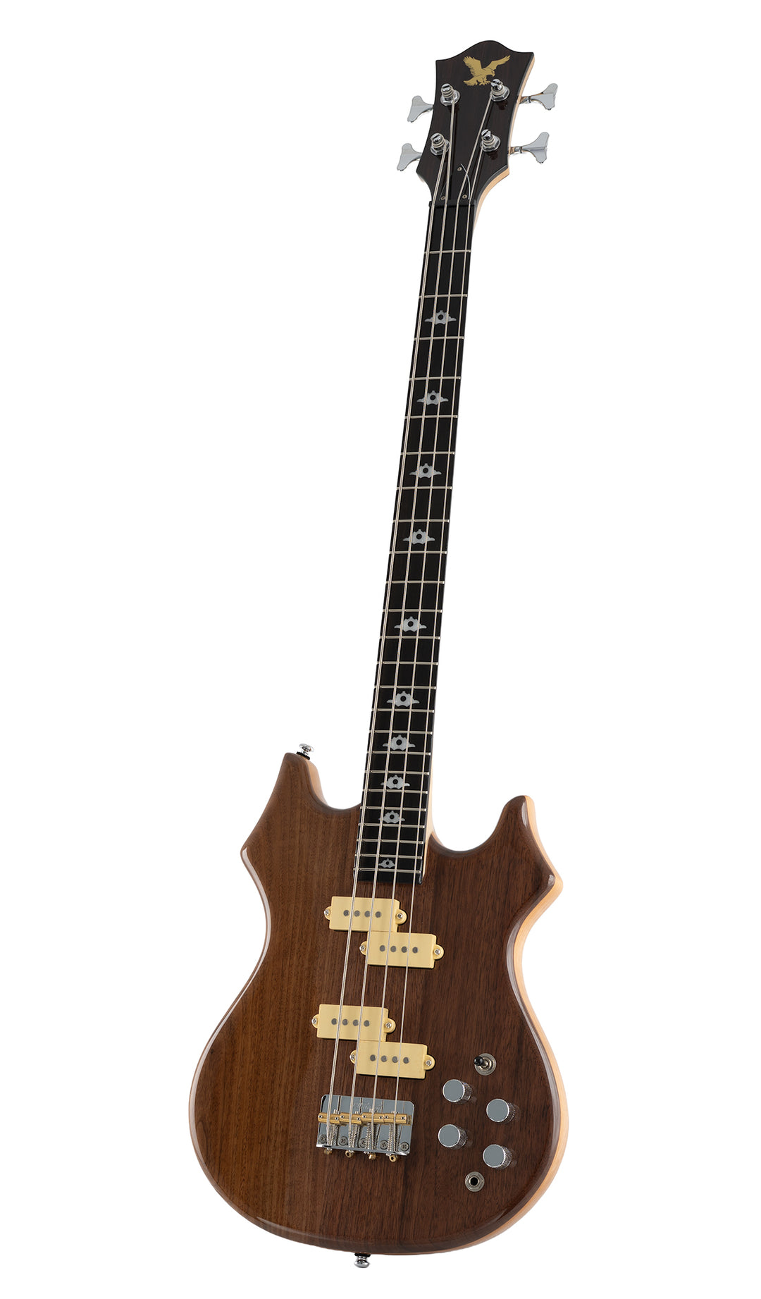 Eastwood Guitars Tiger Bass Walnut #color_walnut
