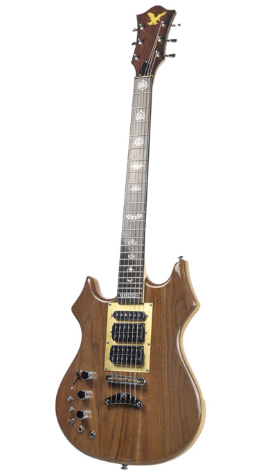 Eastwood Guitars Eastwood Tiger Guitar LH Walnut #color_walnut