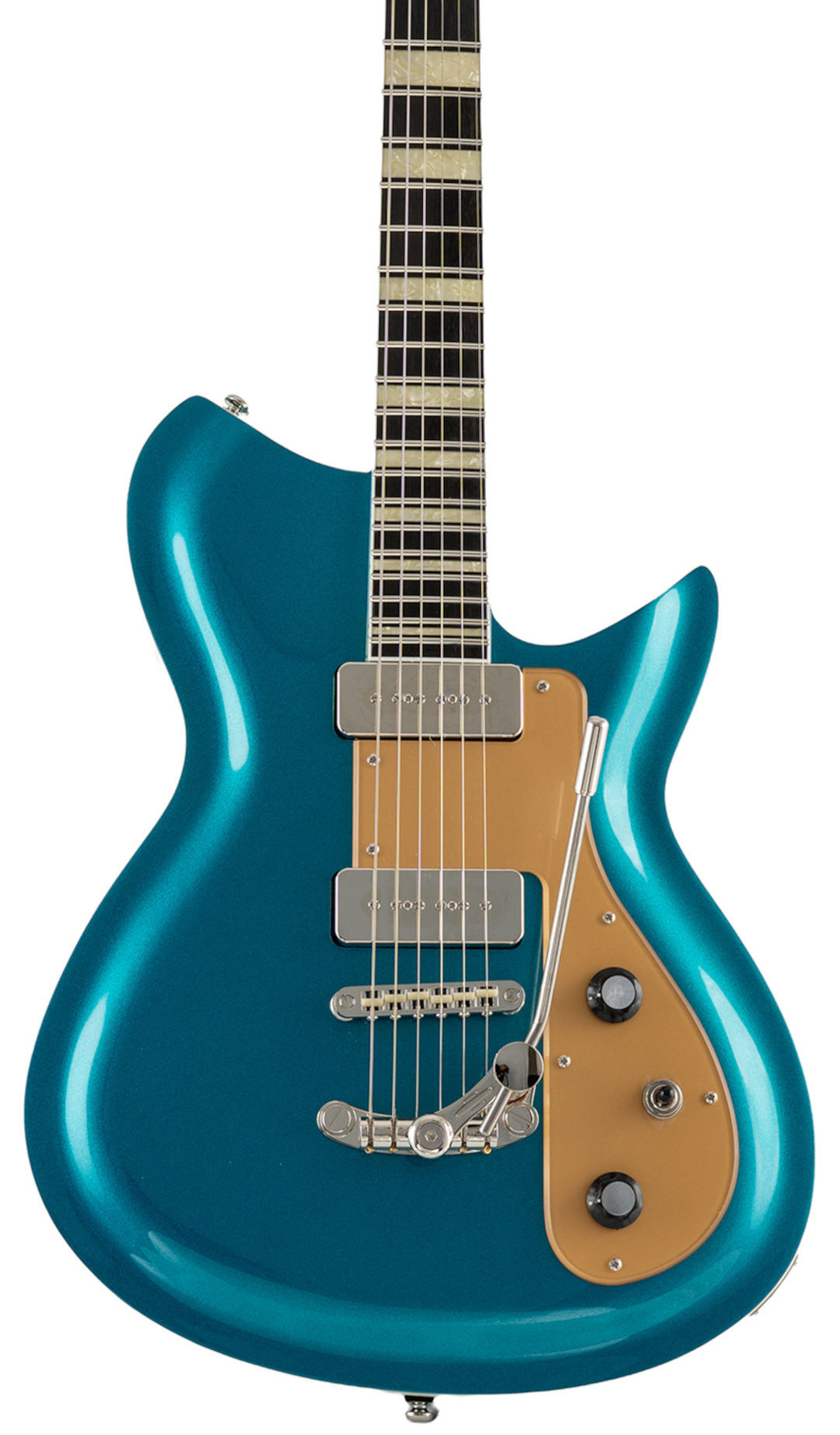 Eastwood Guitars Rivolta Combinata XVII Adriatic Blue Metallic #color_adriatic-blue-metallic