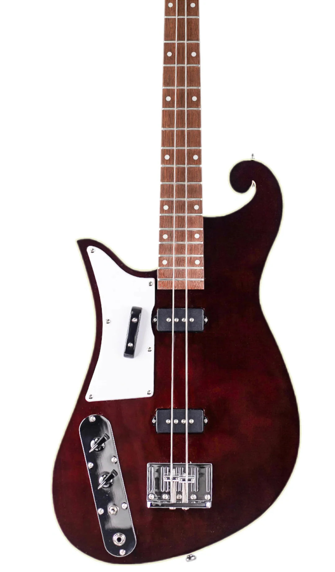 Eastwood "The Sandman" 2-String Bass LH #color_walnut