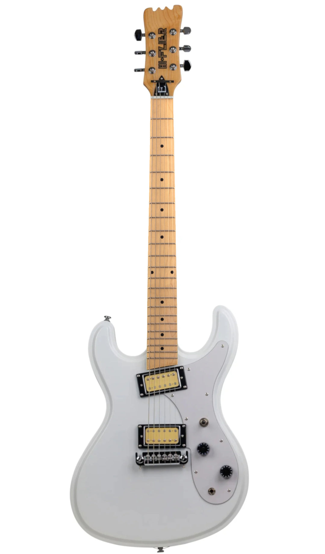 Hi-Flier™ 'Lo-Flier' Baritone Electric Guitar #color_white