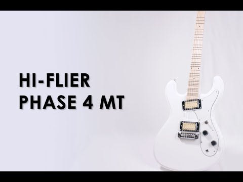 Eastwood Guitars Hi Flyer Phase IV MT White #color_white