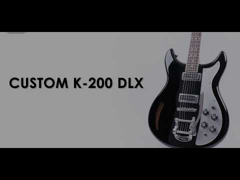 Eastwood Guitars K-200 DLX #color_toro-black