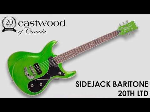 Eastwood Sidejack Baritone 20th LTD #color_metallic-emerald