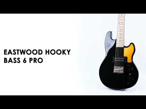 Eastwood Guitars Hooky Bass 6 PRO Black #color_black