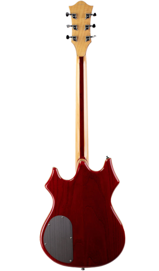 Eastwood Scarlet Tiger Guitar #color_red-stain