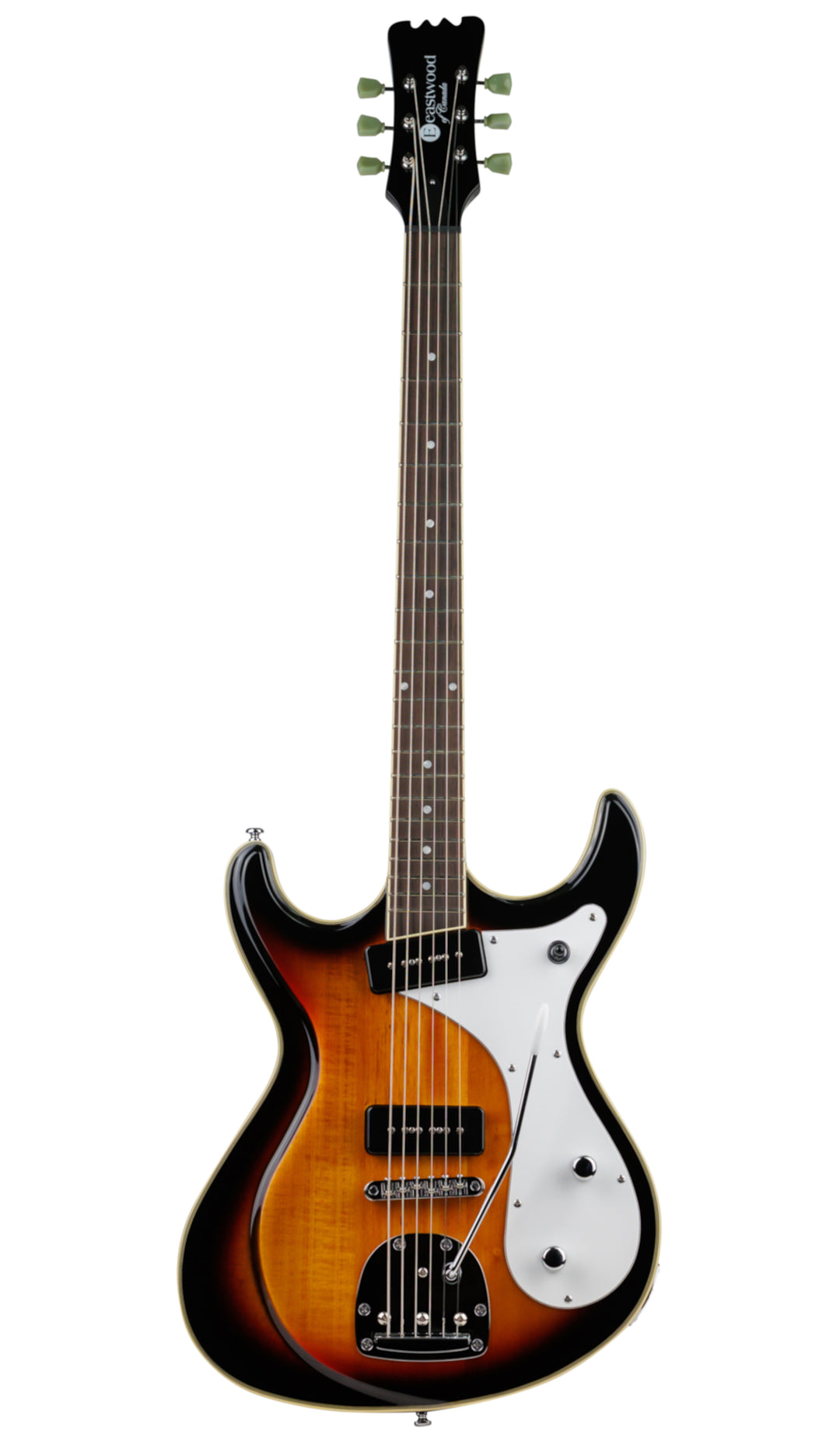 Eastwood Guitars Sidejack Baritone DLX Sunburst #color_sunburst