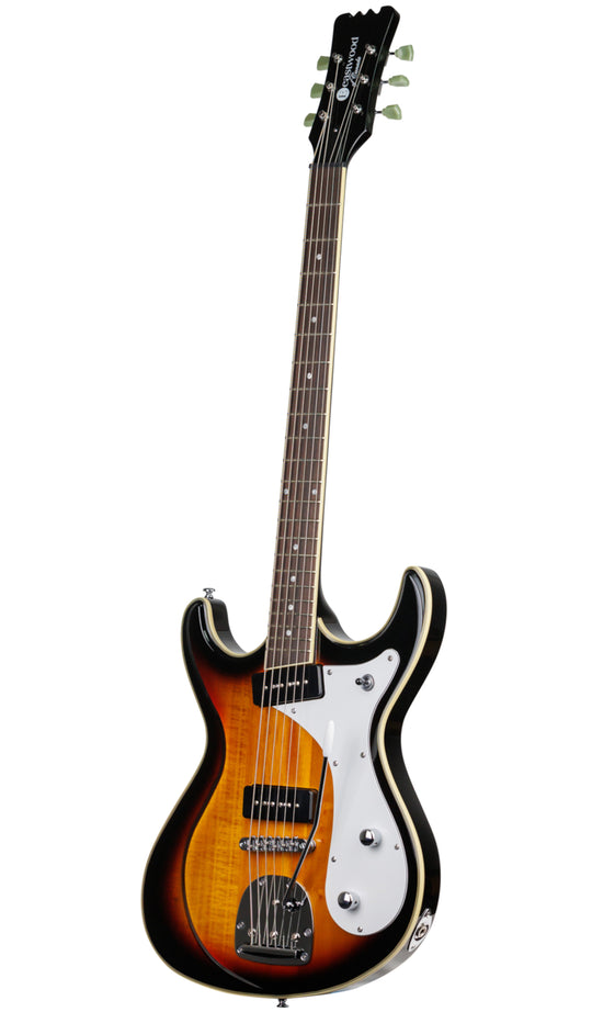 Eastwood Guitars Sidejack Baritone DLX Sunburst #color_sunburst