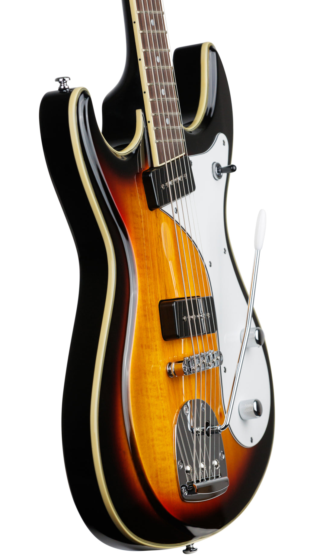 Eastwood Guitars Sidejack Baritone DLX Sunburst #color_sunburst