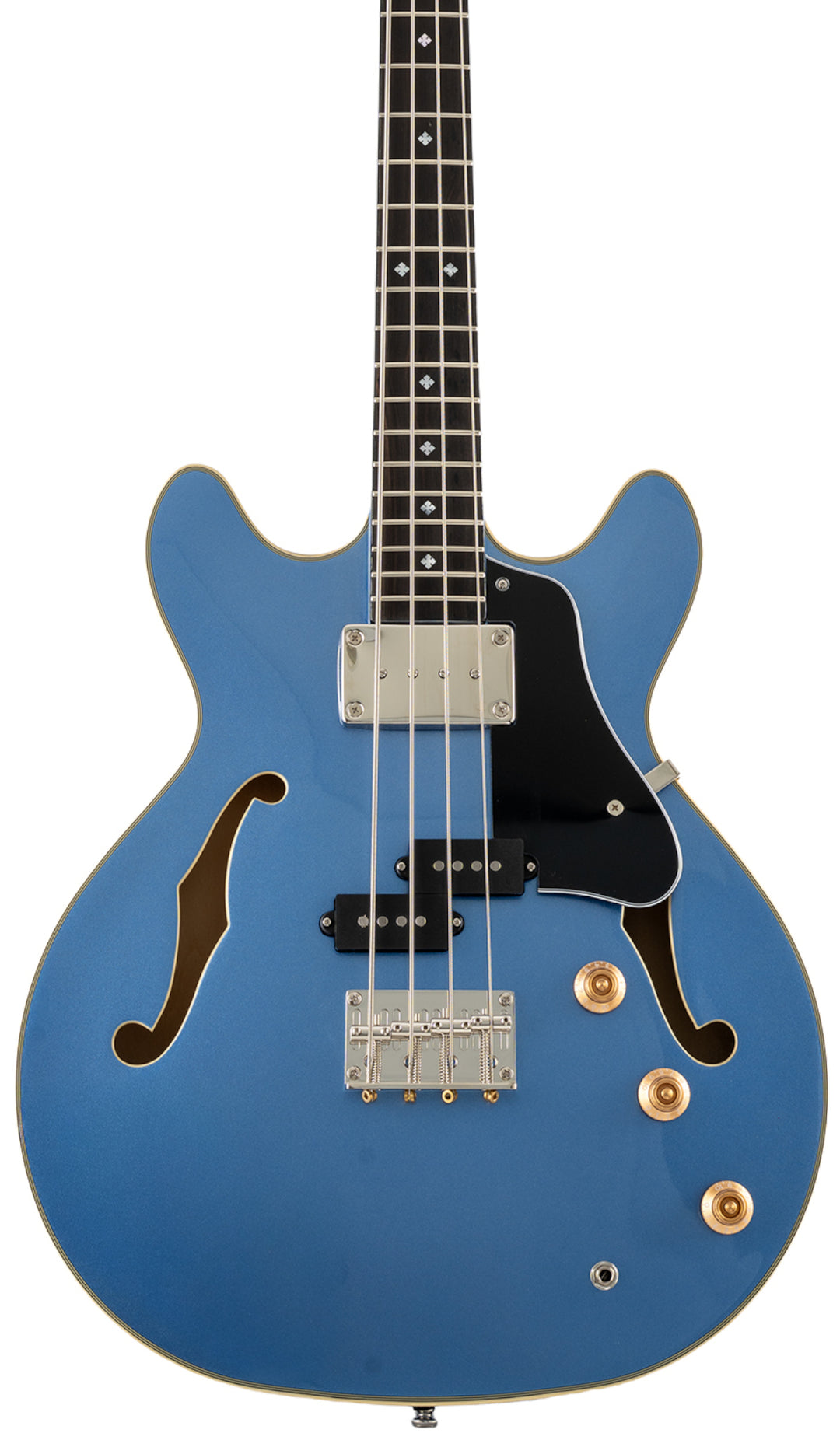 Eastwood VKB-4 Electric Bass #color_pelham-blue