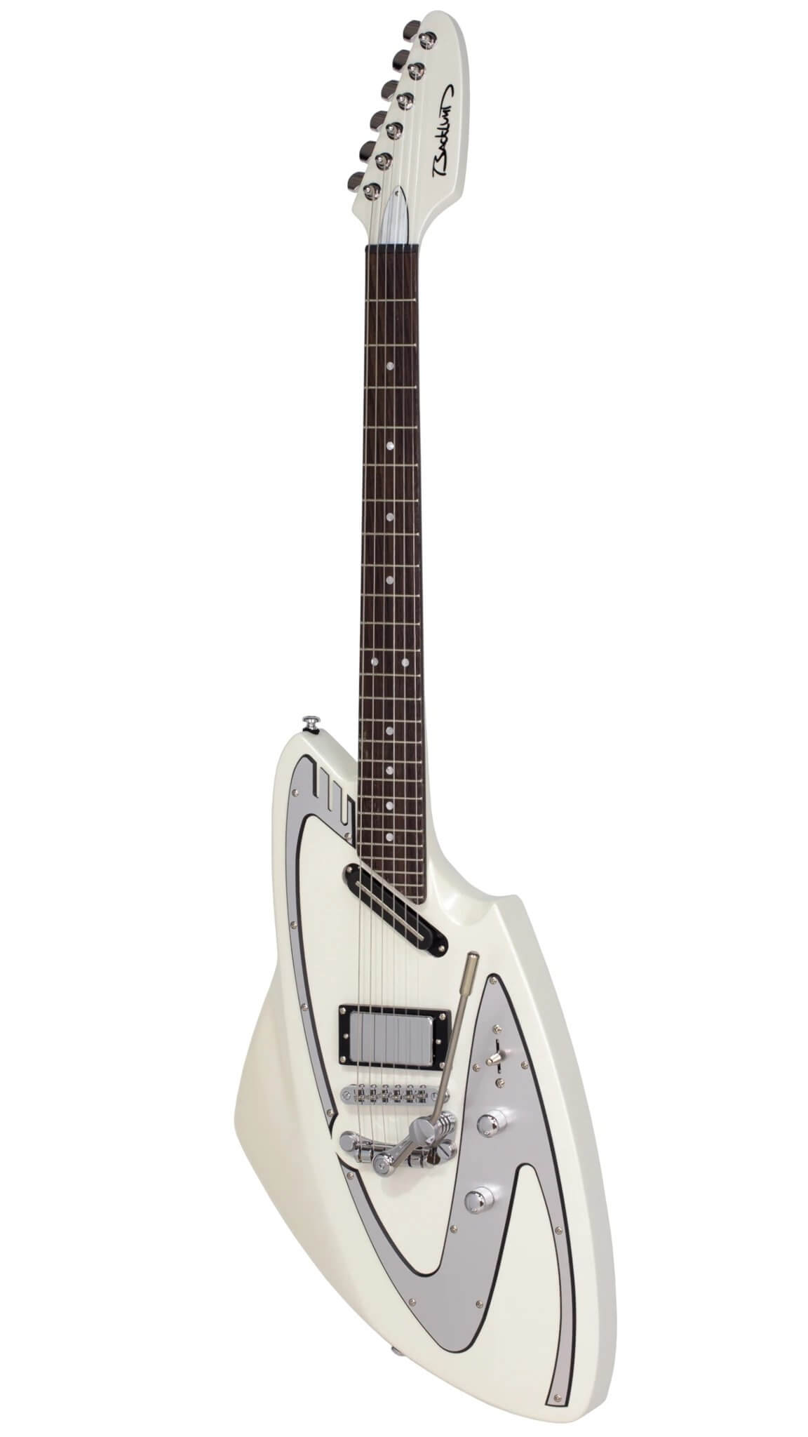 Eastwood Guitars Backlund Model 100 DLX #color_pearl-white