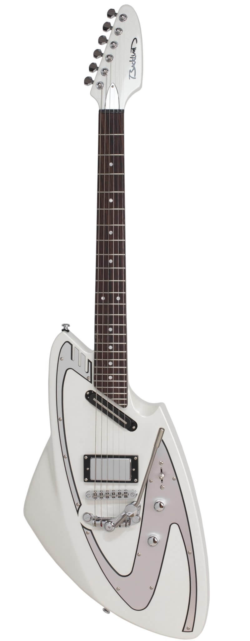 Eastwood Guitars Backlund Model 100 DLX #color_pearl-white