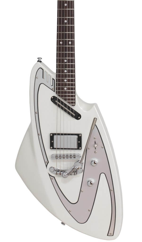 Eastwood Guitars Backlund Model 100 DLX #color_pearl-white