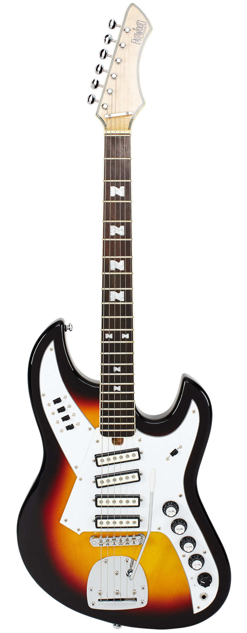 Eastwood Guitars NormaEG5214 Sunburst Full Front