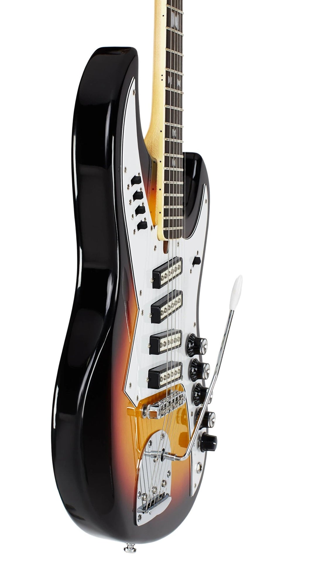 Eastwood Guitars NormaEG5214 Sunburst Player POV