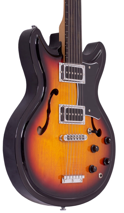 Eastwood Guitars Eastwood PB Fretless Sunburst #color_sunburst